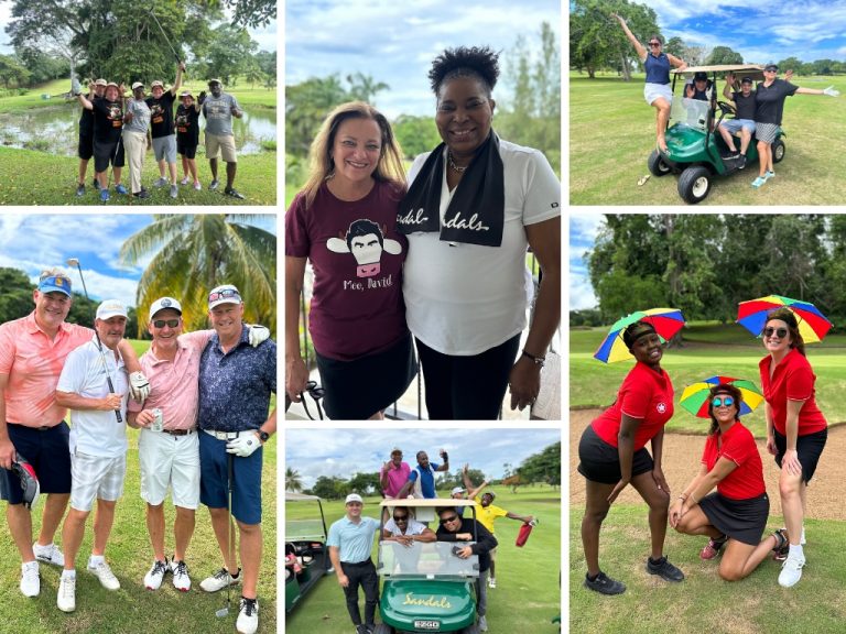 Teeing off in Jamaica for the 28th annual Canadian Travel Industry Golf