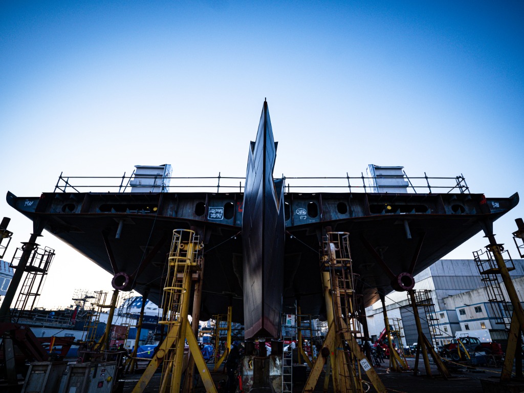 Steel cutting begins for luxury yacht Orient Express Corinthian