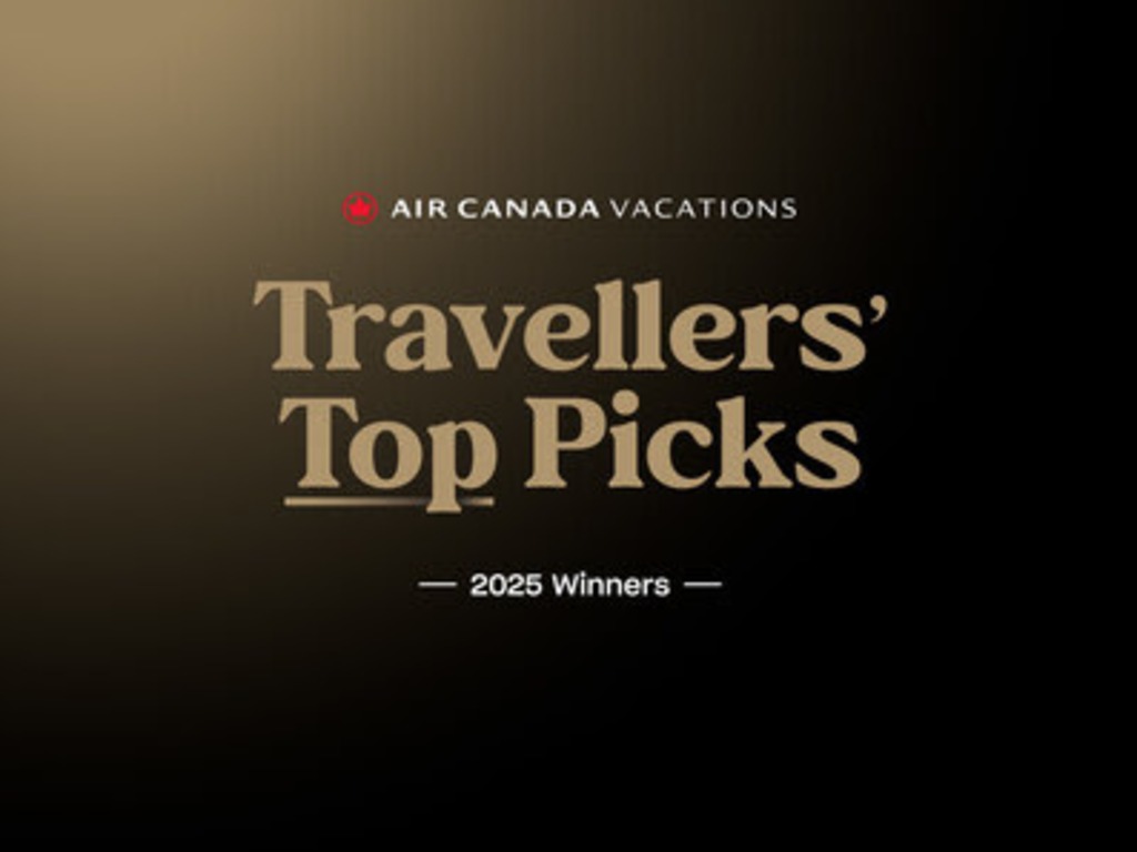 Air Canada Vacations releases winners of its Travellers’ Top Picks Awards