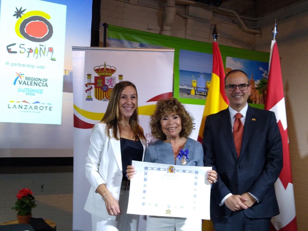 Alegria Narvaez honoured with Spain’s Order of Civil Merit