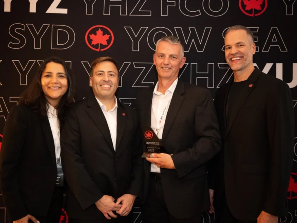 TTAND named to Air Canada Circle Of Excellence Platinum