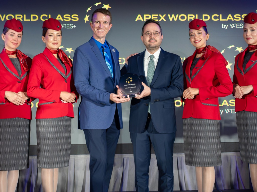 Turkish Airlines earns APEX ‘World Class’ award