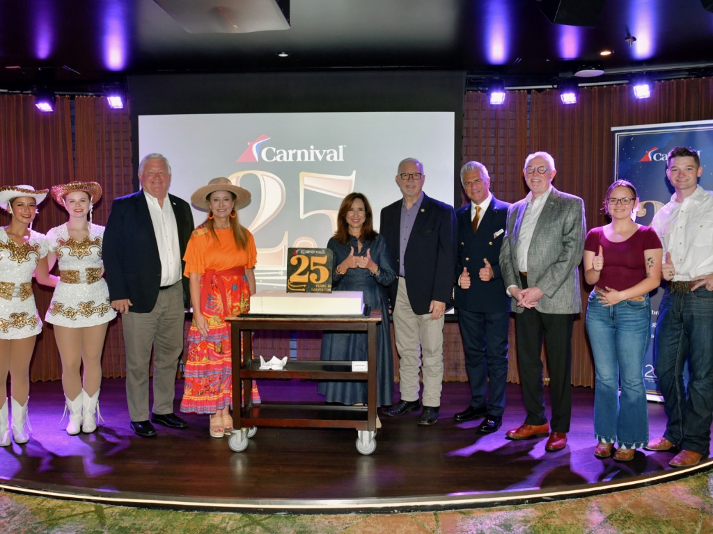 Carnival Cruise Line marks 25 years of fun in Galveston