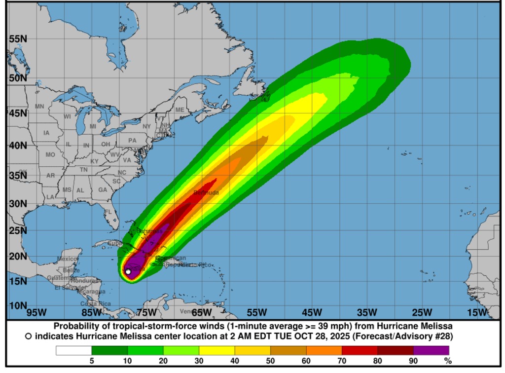 Jamaica braces for landfall of Hurricane Melissa