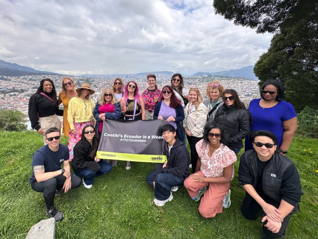 On location in Ecuador for TTC Tour Week 2.0 with Contiki