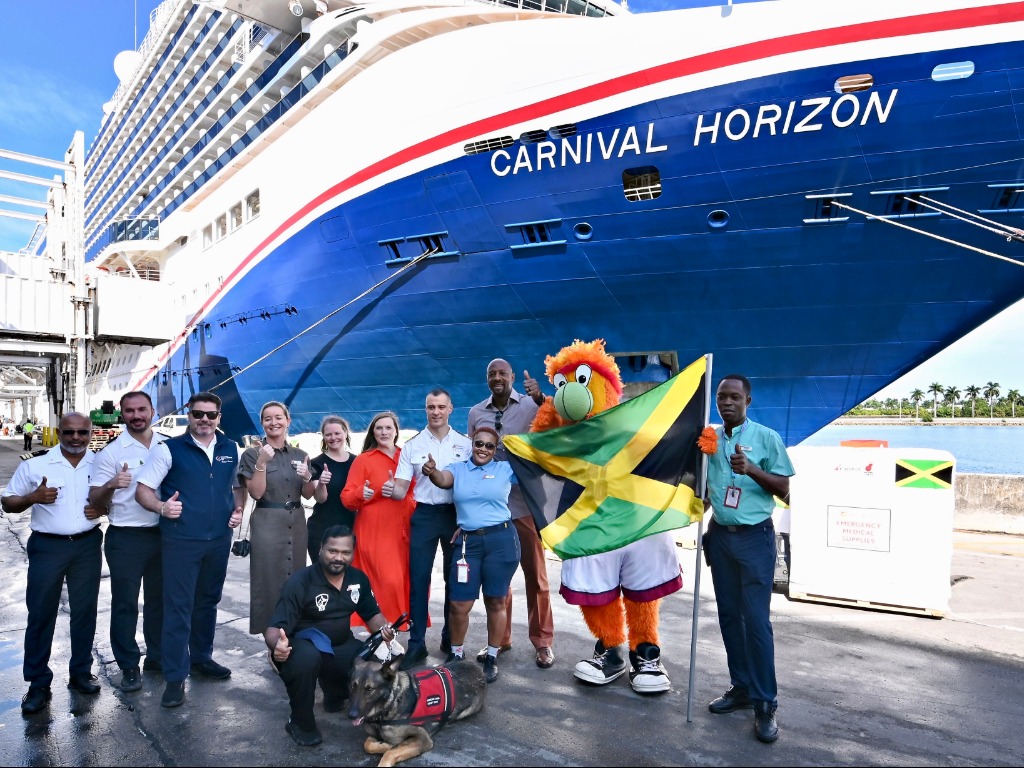 Carnival Horizon sets sail with more hurricane relief supplies for Jamaica