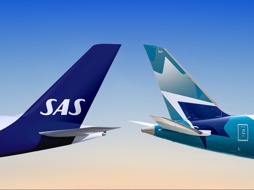 WestJet, SAS strengthen partnership with reciprocal codeshare