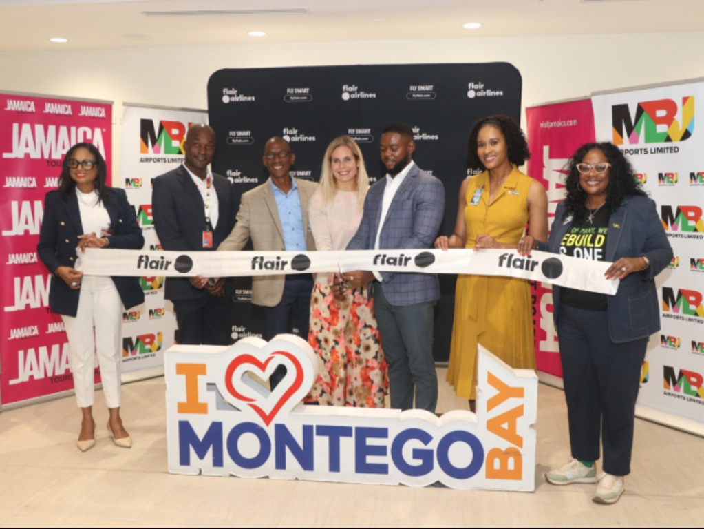 Tourism minister welcomes Flair’s new Toronto-Montego Bay service