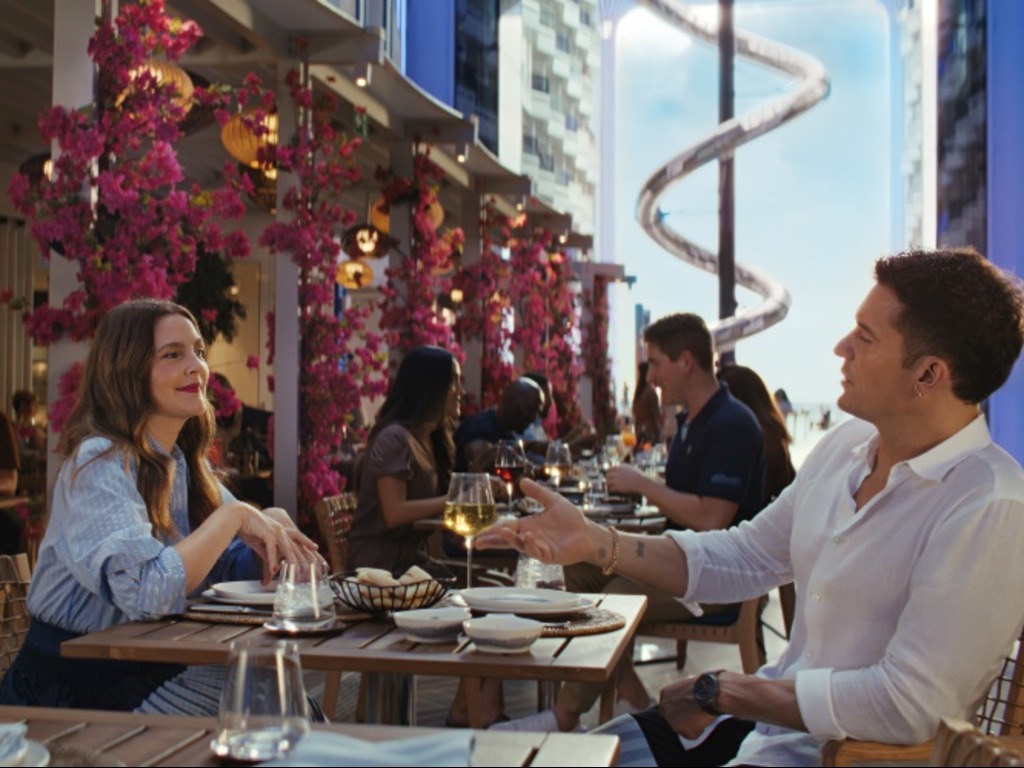 Barrymore and Bloom back at sea with MSC Cruises