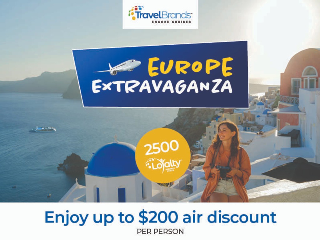 TravelBrands Europe Extravaganza cruise promo is back