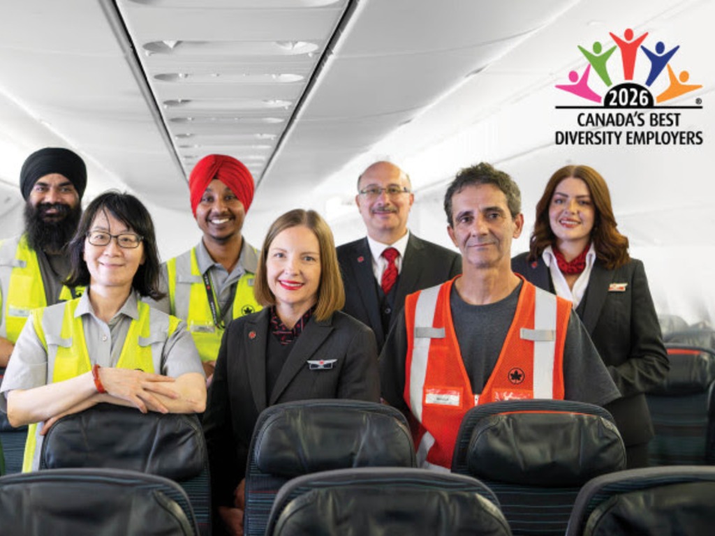 Air Canada earns recognition as one of Canada’s Best Diversity Employers