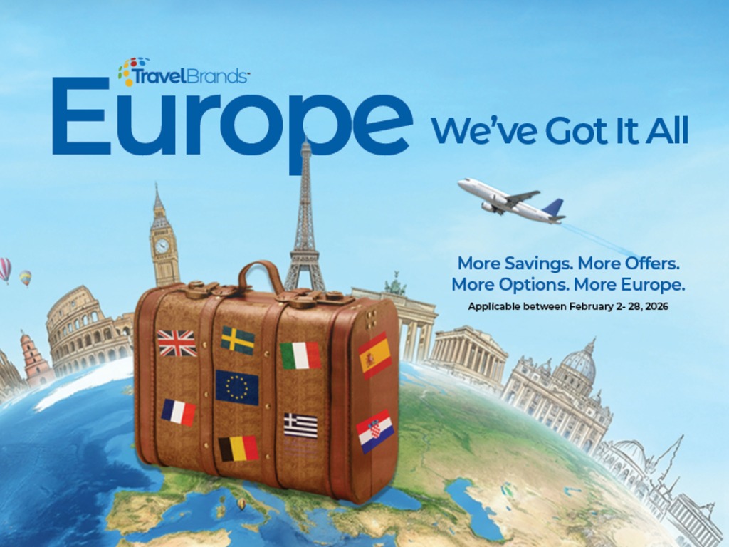 TravelBrands rolls out “Europe: We’ve Got It All” promotion
