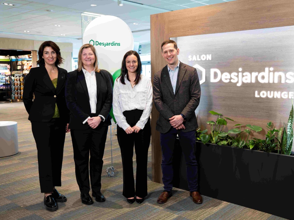 Desjardins, Nieuport Aviation partner to elevate lounge experience at Billy Bishop