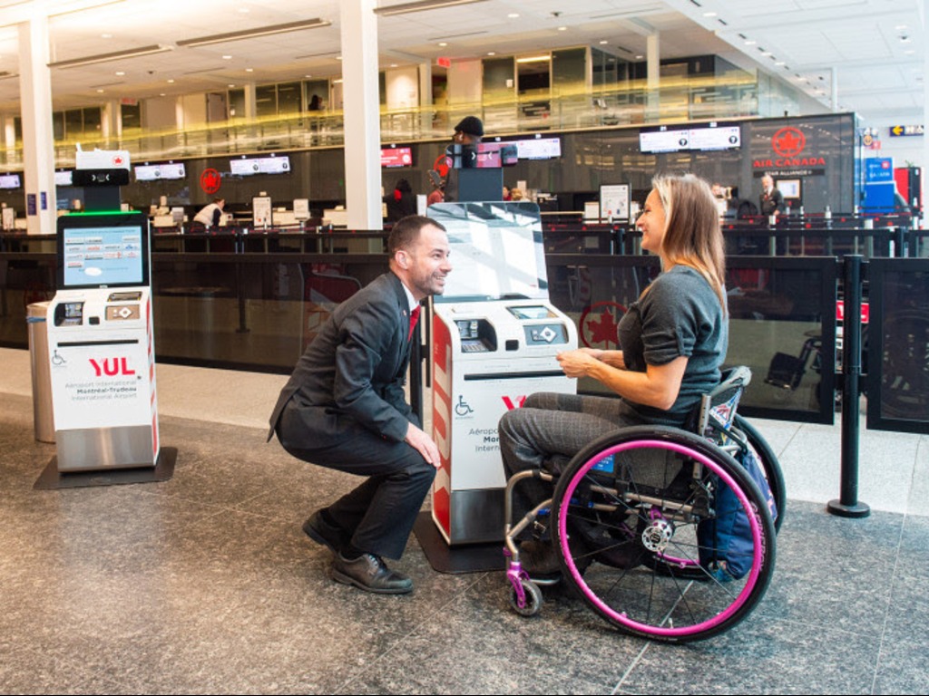 Air Canada making travel easier for customers travelling with mobility aids