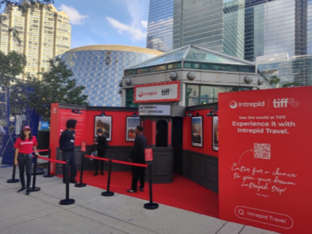 Lights, action, Intrepid Travel is back at TIFF and celebrating advisors