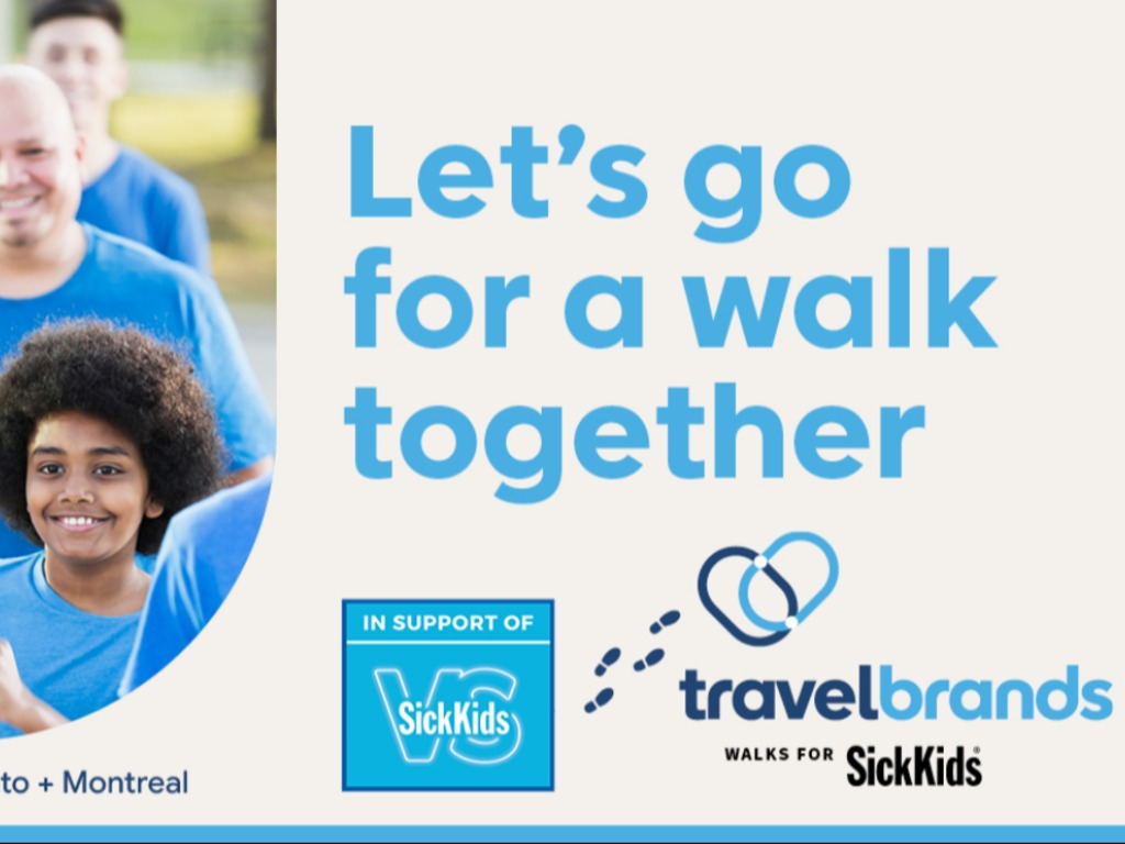 travelbrands inviting the industry to Step Up for SickKids