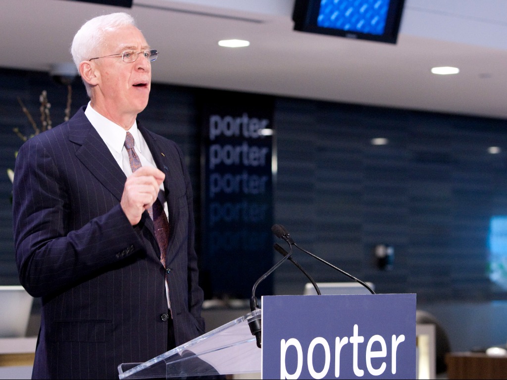 Porter Airlines Chairman Don Carty inducted to Canada’s Aviation Hall of Fame