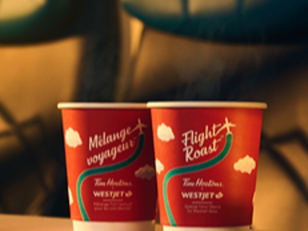 WestJet, Tim Hortons brewing up a new blend with new partnership