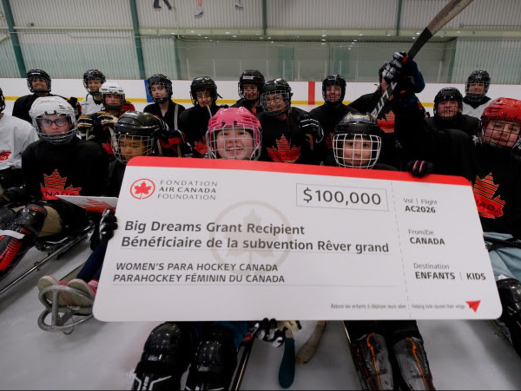 Air Canada Foundation making big dreams come true on the ice