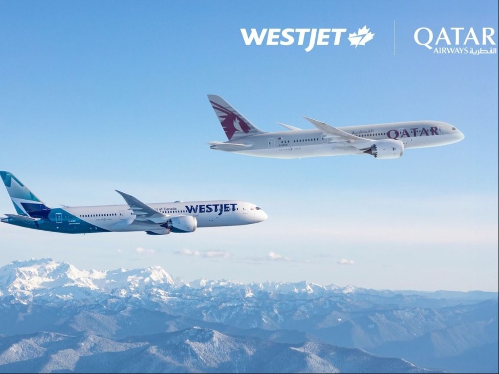 WestJet, Qatar Airways connect with reciprocal codeshare partnership